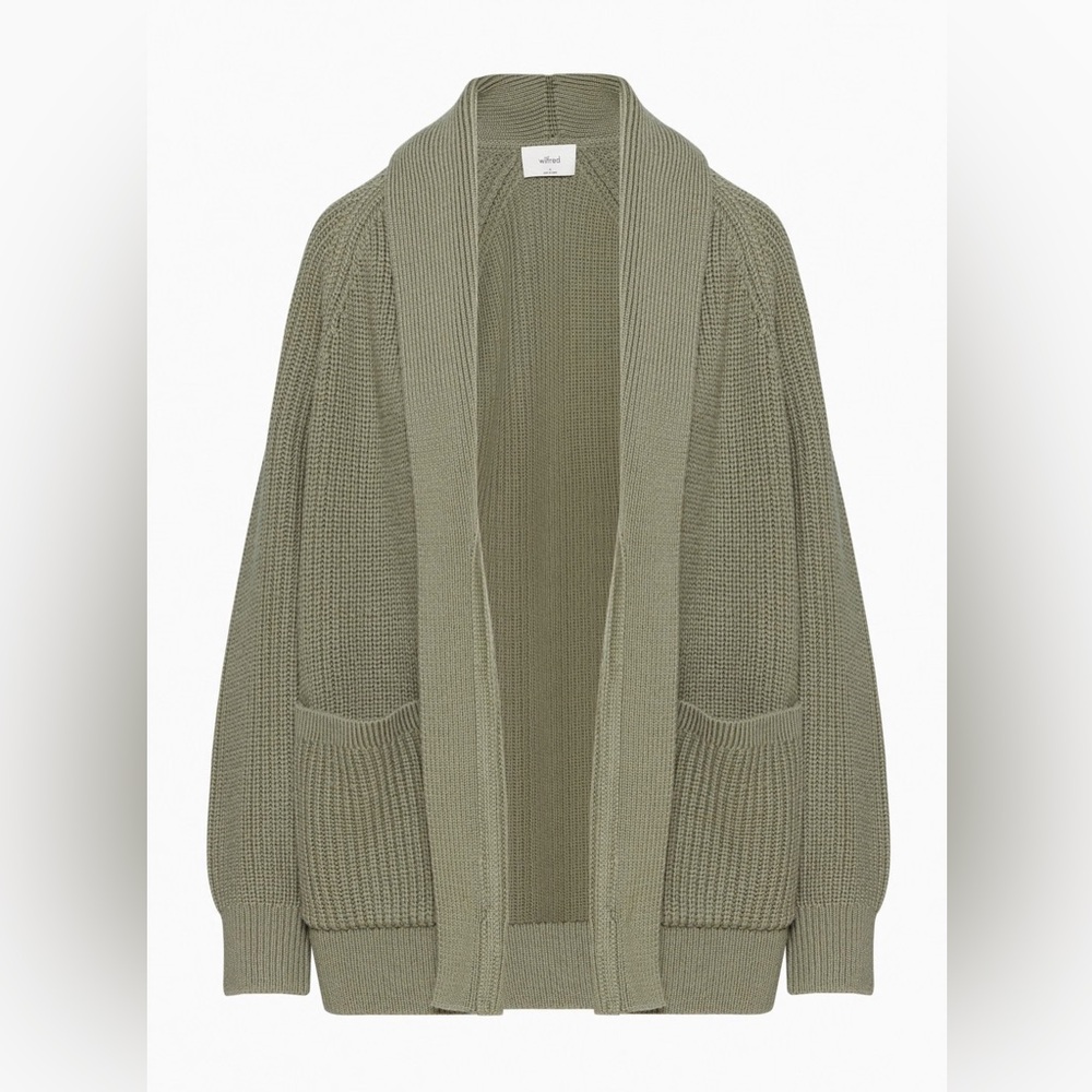 Wilfred Sage Green Travel Cardigan